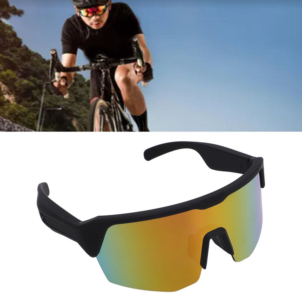 Smart Sunglasses with Speaker Mic Bluetooth 5.3 Wireless Headphone Sunglasses Touch Control for Men 