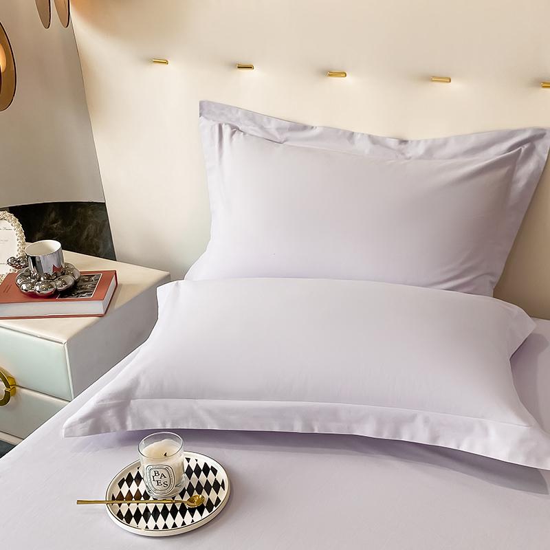 2025 Pure Cotton Brushed Pillowcase Pair, Washable 48x74cm, Home Pillow Cover