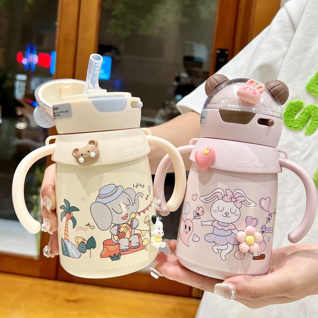 Baby Insulated Sippy Cup With Straw For Toddler Travel And Gift