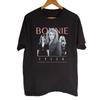 Trend! Bonnie Tyler Black Cotton Shirt Full Size S-5XL H910