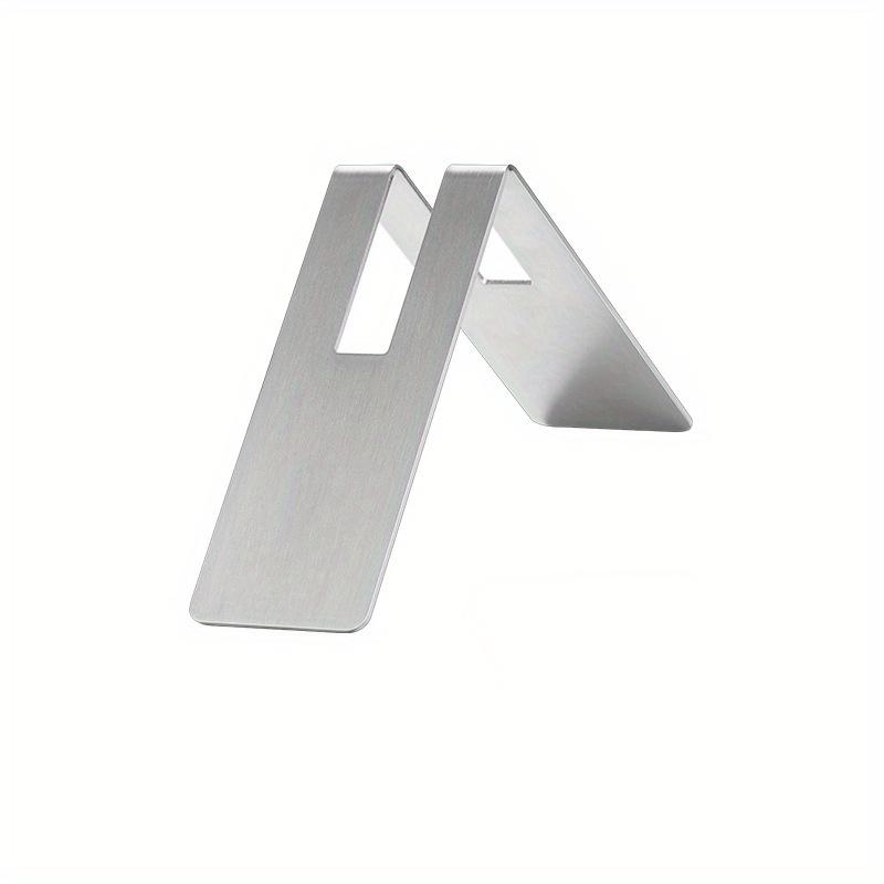 

1PC Coffee Filter Paper Holder Single Slot Stainless Steel Coffee Paper Container Rack Coffee Filter Storage Stand серебряный