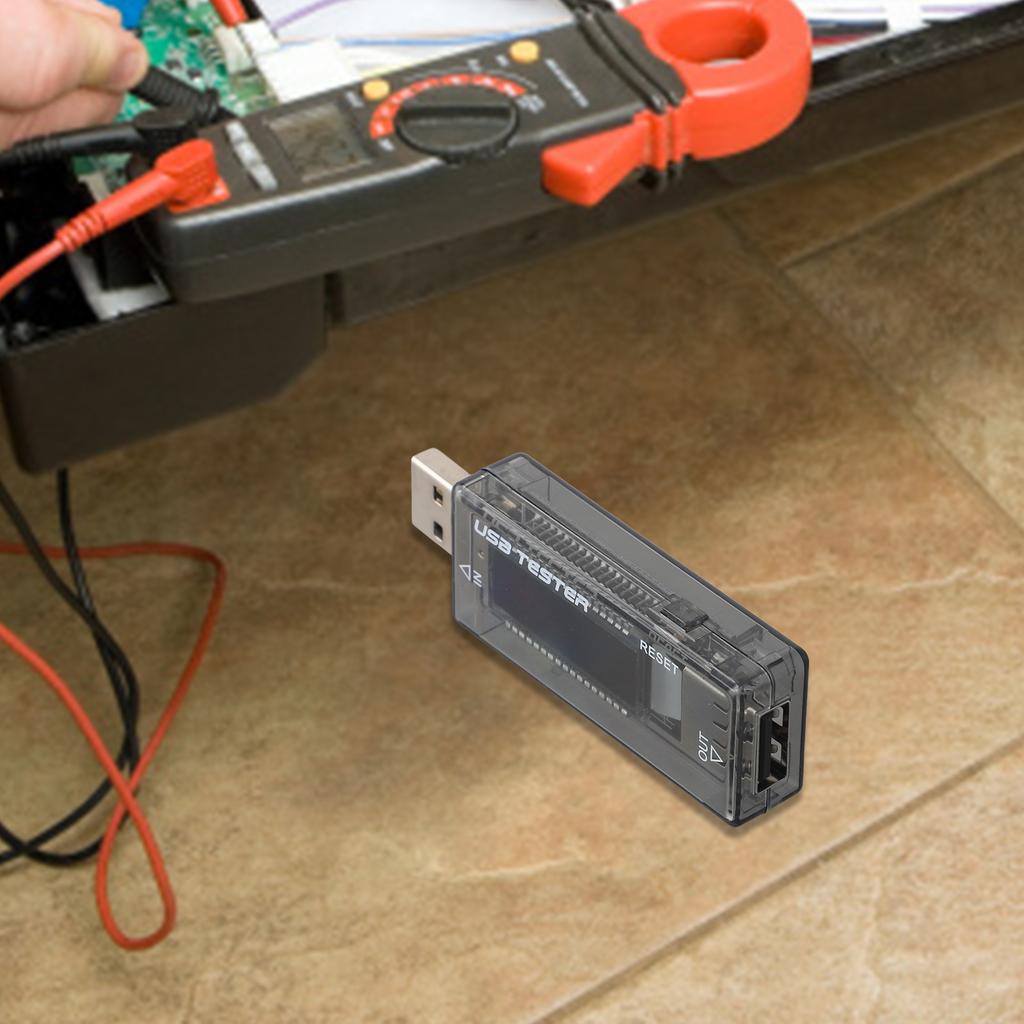 For USB Devices Voltage Tester USB Voltage Meter Testing And Monitoring Error Range 1 Operating Temperature 0-60 C