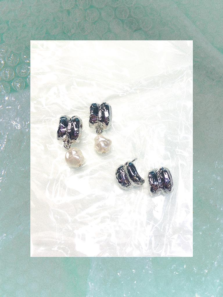 One Enough Natural Drop Earrings
