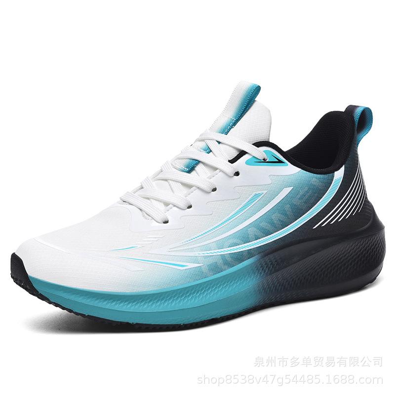 Outer Size Men's Extra Large Size Low-top Soft Sole Shock Absorption and Rebound Sports and Leisure Men's Shoes Outdoor Trend Versatile Running Shoes