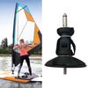 Surfing Tendon Joint Mast Foot Base 360 Degree Universals Windsurfing Mast Base Surfing Baseplate Sail Base Enduring