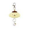 Sanrio Pompompurin Face-Shaped Reel Key Holder