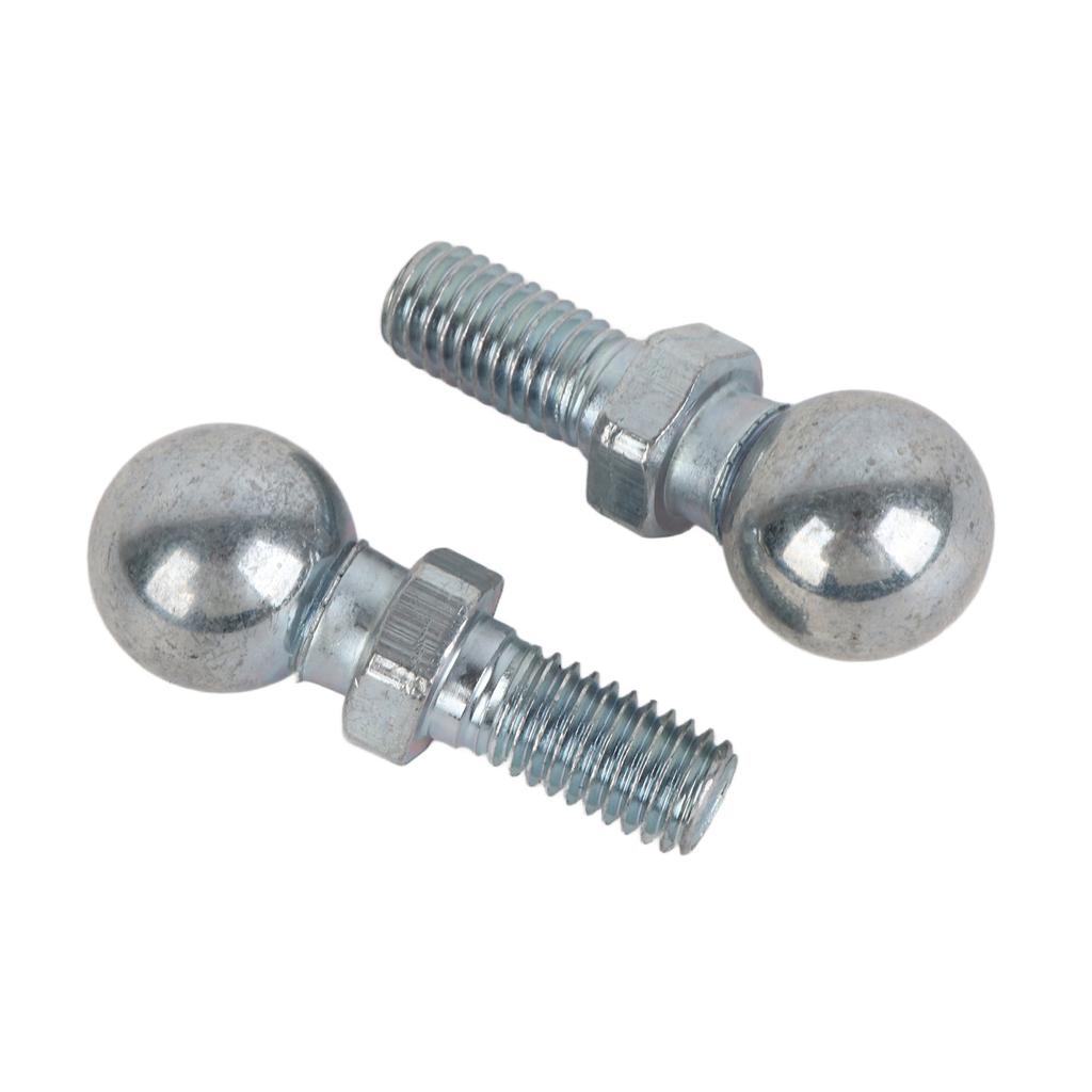 2 Pcs Car Iron Ball Stud Bolt M8 for Gas Struts Ball Ended Bonnet