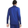 Nike Solid Color Crew Neck Long Sleeve T-Shirt Men Tops Blue DN2815-418