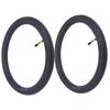 2Pcs Innenrohr Ersatz Butyl Gummi Reifen WBend Ventil für Klapp Fahrrad Bike16x2.125in