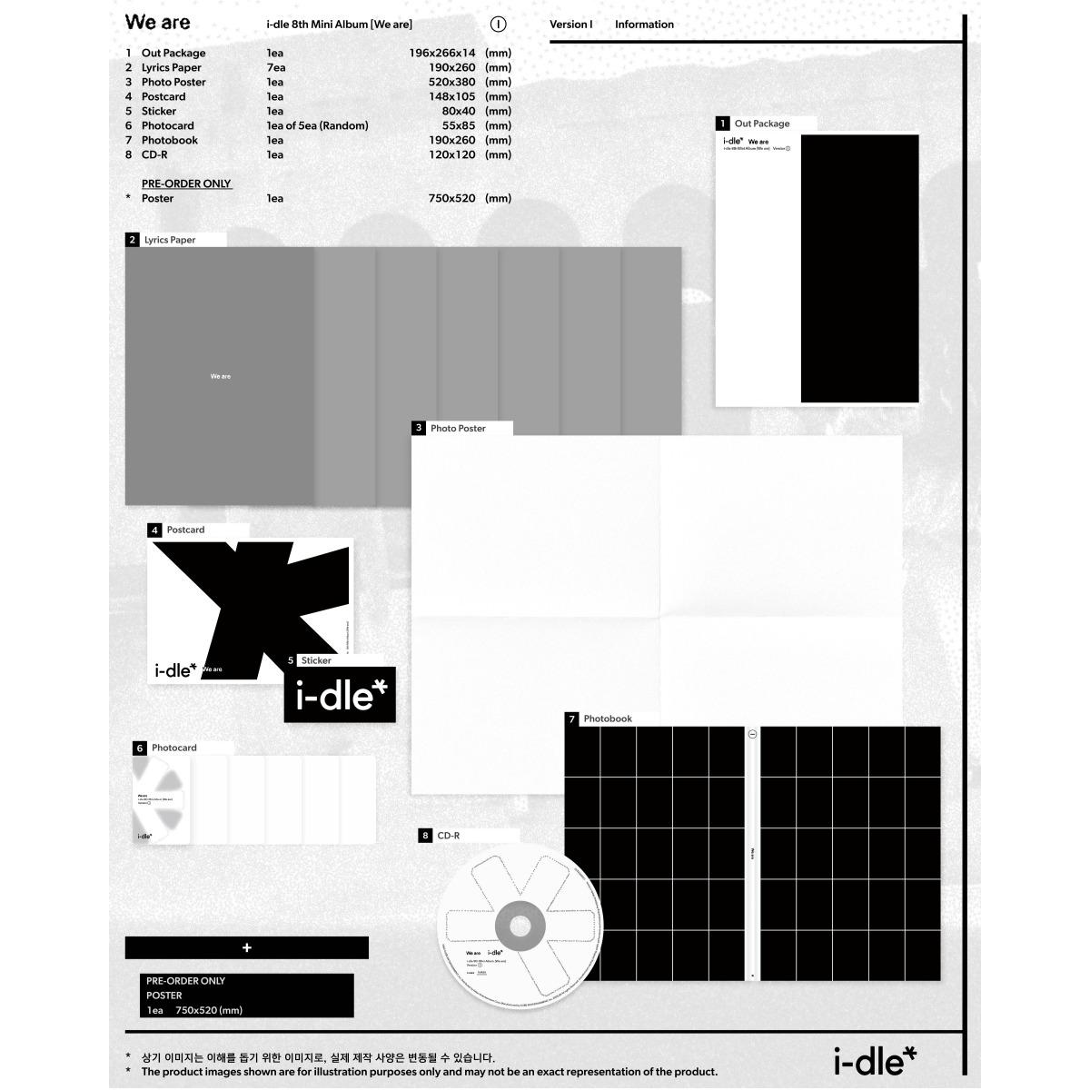 i-dle - Мы есть / 8-й мини-альбом I ver.