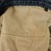Johnbull Straight denim pants Stainless Steel Jeans button fly Men's Used