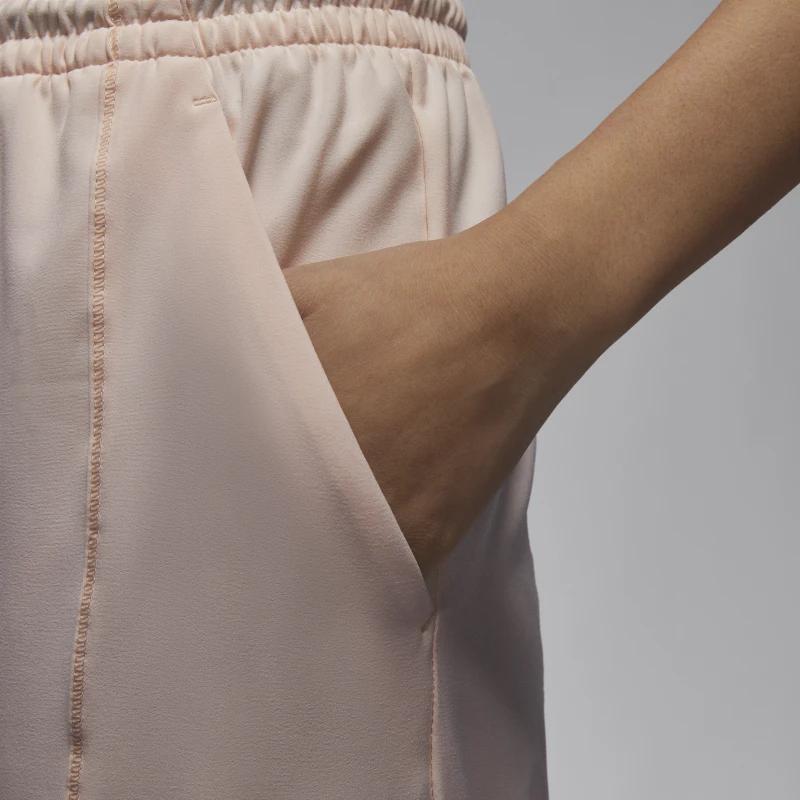 Jordan Sport Tunnel Comfortable Fashion Versatile Lace-Up Knitted Sports Pants Women bottoms Pink FB4660-838