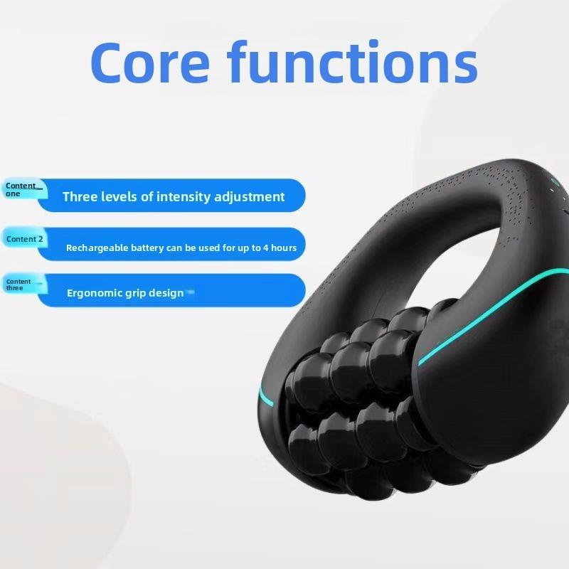 Rolling Massage Silicone Ball Fascia Massager for Relaxing All Body Muscles, Roller for Leg Massage