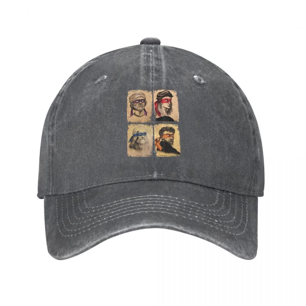 Veda Korytnačky Jar Jeseň Šiltovka Ženy Baseballová čiapka Klasický Mutant Ninja Baseballová čiapka Denim Vonkajšie Casquette Gorras