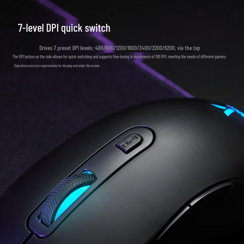 Rapoo V22S Kabelgebundene Gaming-Maus