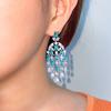 Needle Heavy Industry Earrings Star Street Shot With Fringed Earrings Earrings Dress Banquet Matching Women