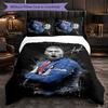 Cristiano Ronaldo Themed Bedding 3Pcs Duvet Cover Set Decorative Bed Linen For Teen Room Home Decoration