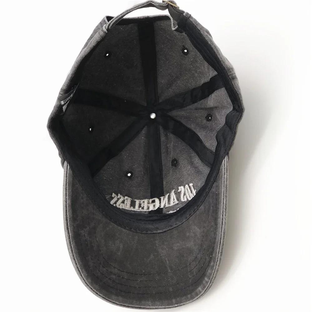 Unisex Cotton Baseball Cap Fashion Embroidery Soft Top Retro Snapback Hat