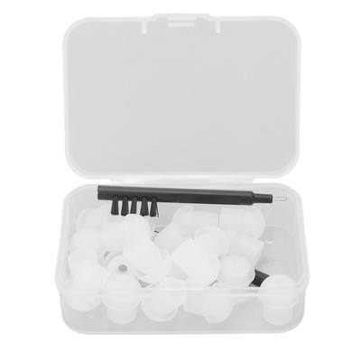 Hearing Amplifier Ear Tip Earplug Dome Set Hearing Amplifier Cleaning Brush Tool Accessories with