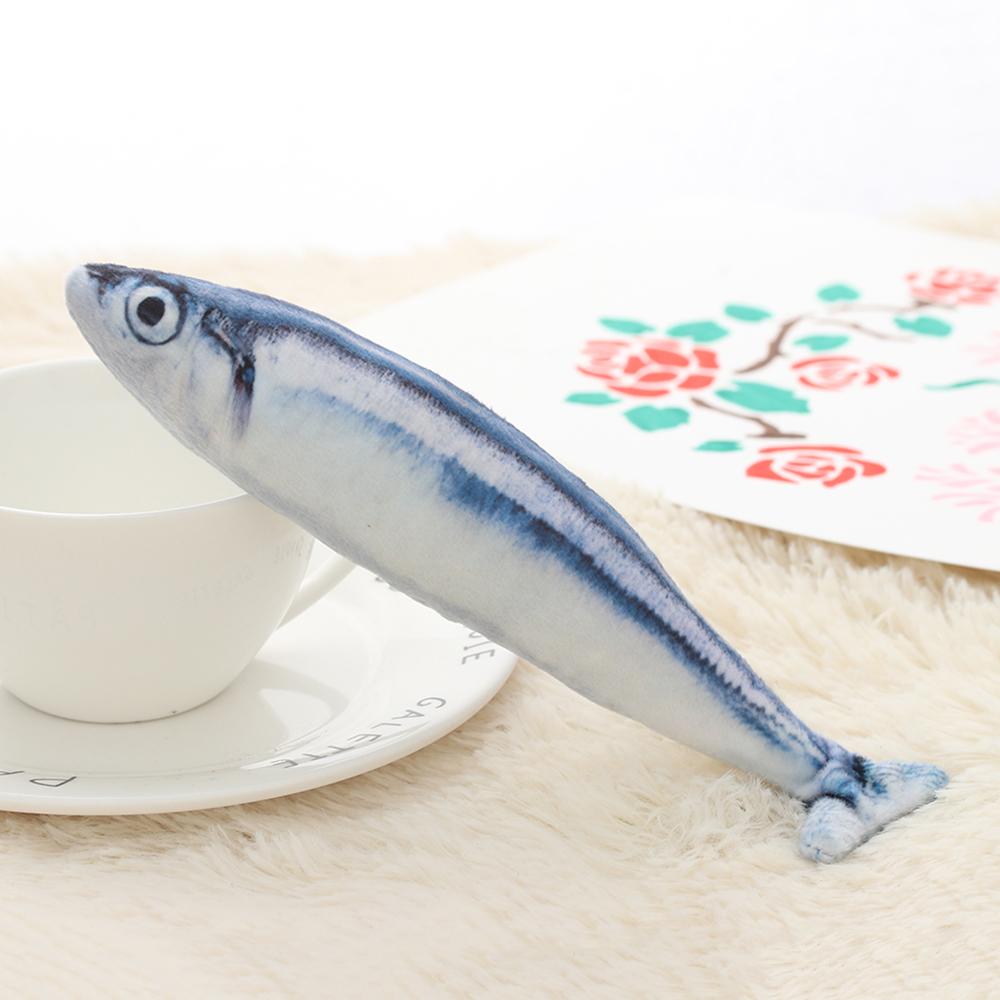 1Pc New Lovely Soft Funny Artificial Simulation Fish Cute Plush Toys Stuffed Sleeping Toy For Little Kids Playing Toy Gift