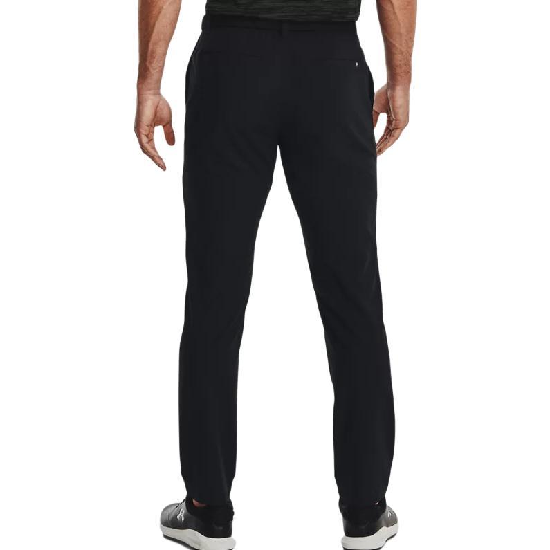 Under Armour Drive Chill Solid Breathable Golf Tapered Knit Pants Men Pants Black 1369999-001