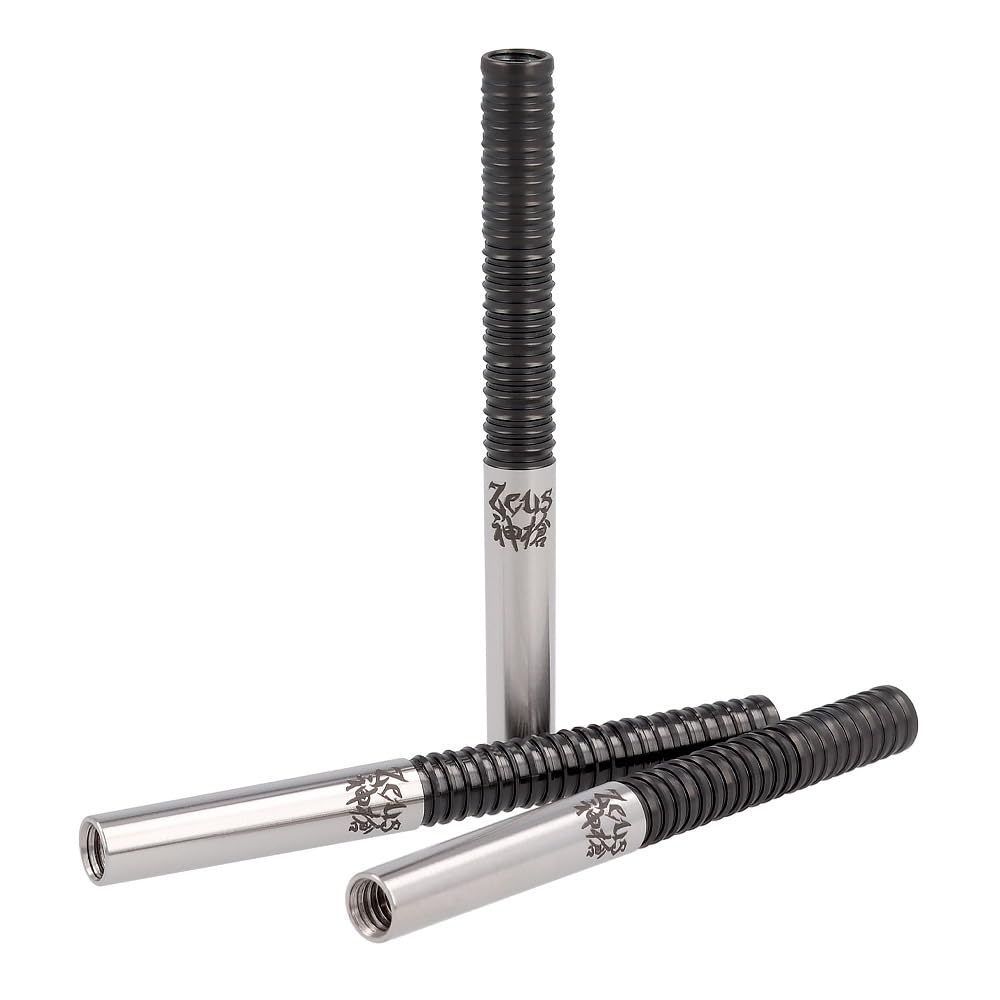 Esford Darts Zeus Lança Divina Trovão Negro 2BA Barril de Dardos Conjunto de Dardos S4-DARTS