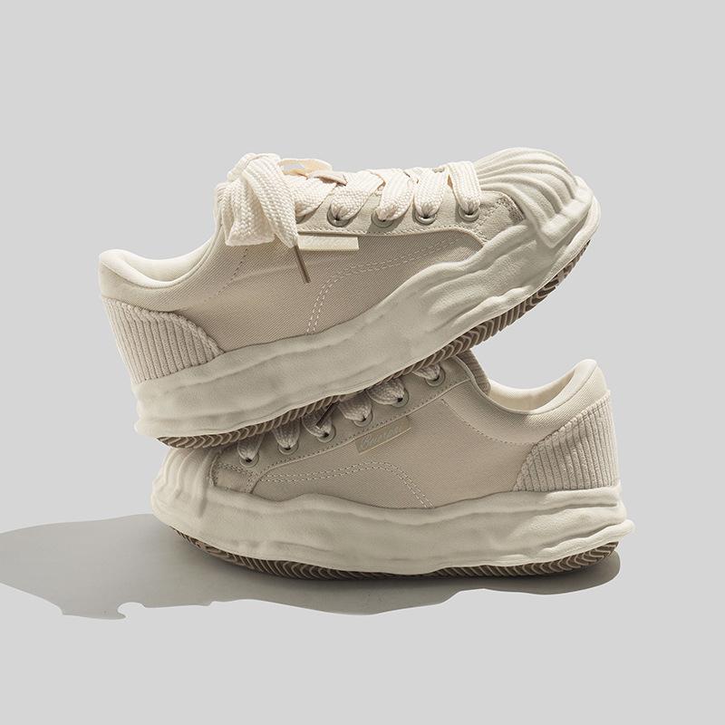 Belle 22 platform canvas shoes summer new shell head casual board shoes 35