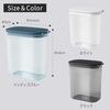 Marna Water Pitcher 1L - Fits in narrow spaces in the refrigerator (Heat-resistant/Dishwasher-safe/Wide mouth) Easy to clean Water, iced tea pot, cold