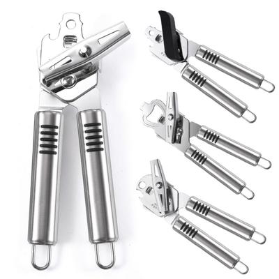 Stainless Steel Can Opener Manual Powerful Can Knife 3In1 Multifunctional Household Bottle Opener