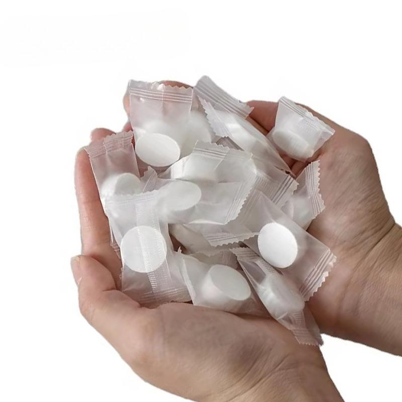 

100/50/25PCS Disposable Compressed Towel Coin Face Towel Portable Makeup Cleaning Cloth Outdoor Travel Barbecue Camping Hotel 25PCS белый