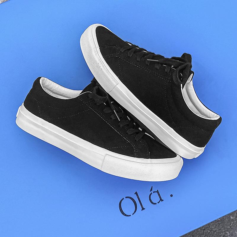Fashion Men's Shoes Minority Design Turn Fur Wine Casual Sports Skateboard Shoes Autumn Breathable Trend with Fashion Shoes