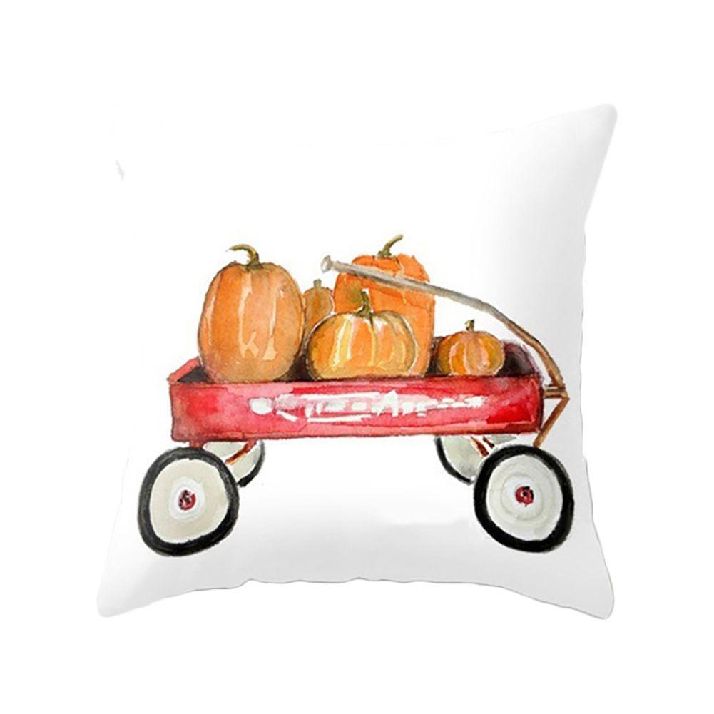 Elegant Watercolor Pumpkin Cushion Cover Pillow Case Adds Festive Charm To Any Room