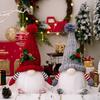Crafted Light Beautifully Up Christmas Gnome With Warm Knitted Hat For Seasonal Decor