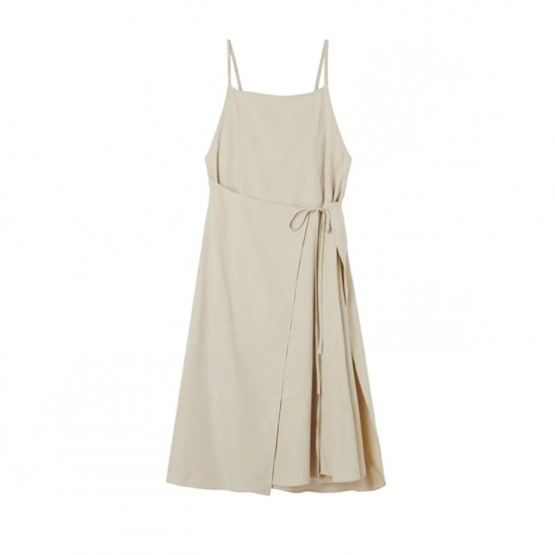 Layered Wrap Sleeveless Dress As1wo265