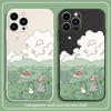 Summer Totoro Cartoon Soft Case for iPhone 17 Pro Max/15 Plus/14/13/12/11/X