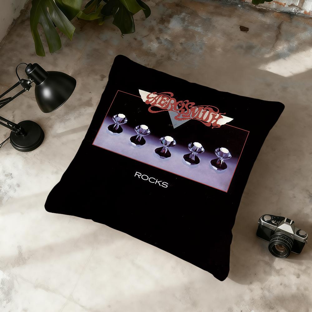 Rock Band A-Aerosmith наволочка для подушки Домашний Офис Удобный Нордическая Простота Популярный С молнией Наволочка 30cmx30cm