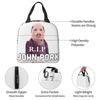 RIP John Pork Insulated Lunch Bag for Women Kids Portable Food Boxes Thermal Lunch Box Tote