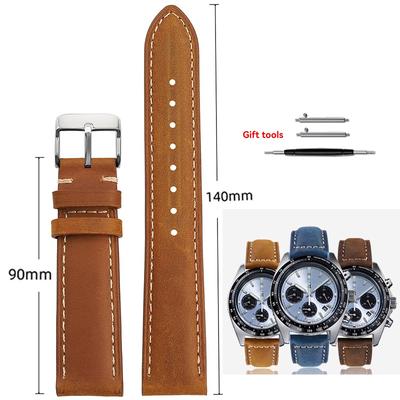 ONEXL Extended Lenght 140+90mm Vintage Watch Strap 22mm 24mm for Panerai SElKO Casio Lengthening and Thickening Men's Watch BandMN