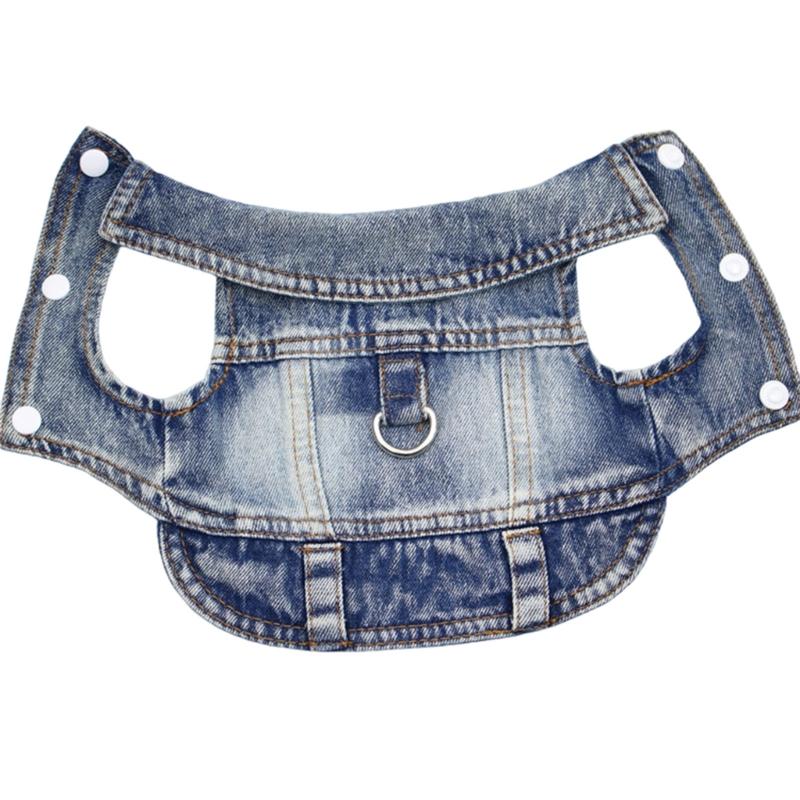 Pet Dog Fabric Vest with Hook Small Dog Spring Harness Bichon Vest Pullover 2 Leg Outfit Dog Photo Clothes