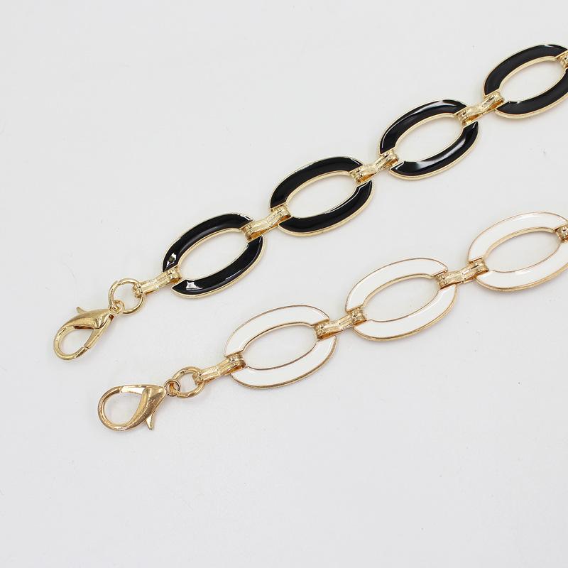 Fine Dress Waist Oval Ring Waist Chain Women'S Decorative Belt With Skirt Suit Chain Small Fragrant Trouser Chain