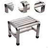 Podnóżek Stołek Kąpielowy Antypoślizgowy Domowy Toaletowy Metalowy Stopień Ławka Prysznicowa do Sypialni Mieszkania