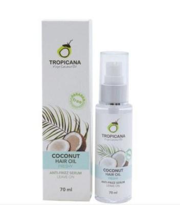 Kokosnuss-Haaröl Anti-Frizz-Serum ohne Parabene Freshy 70 ml