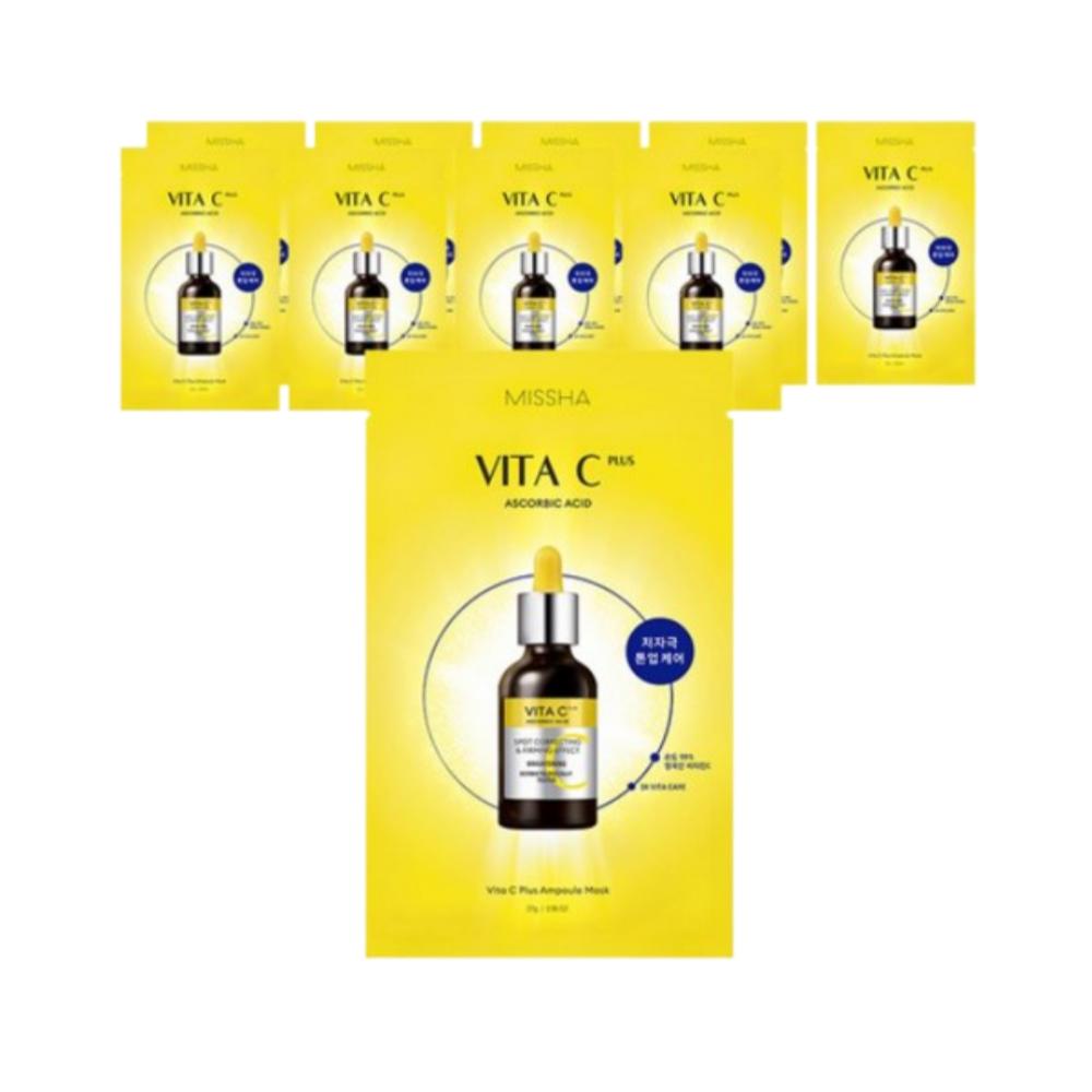 

Missha Vita C Plus Ampoule Mask 33g x10 Sheets