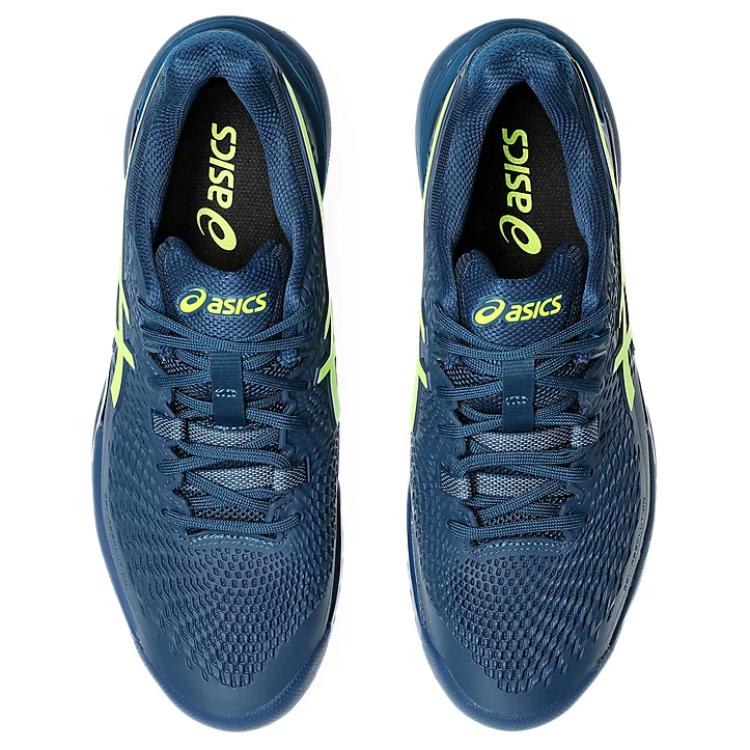 Asics Gel Resolution 9 'Mako Blue Safety Yellow'