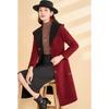Kobel Elegant Double-Sided Hooded Wool Blend Coat