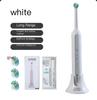 Brosse à dents électrique rotative pour nettoyer les dents des adultes Brosse à dents électrique avec 4 têtes de rechange supplémentaires