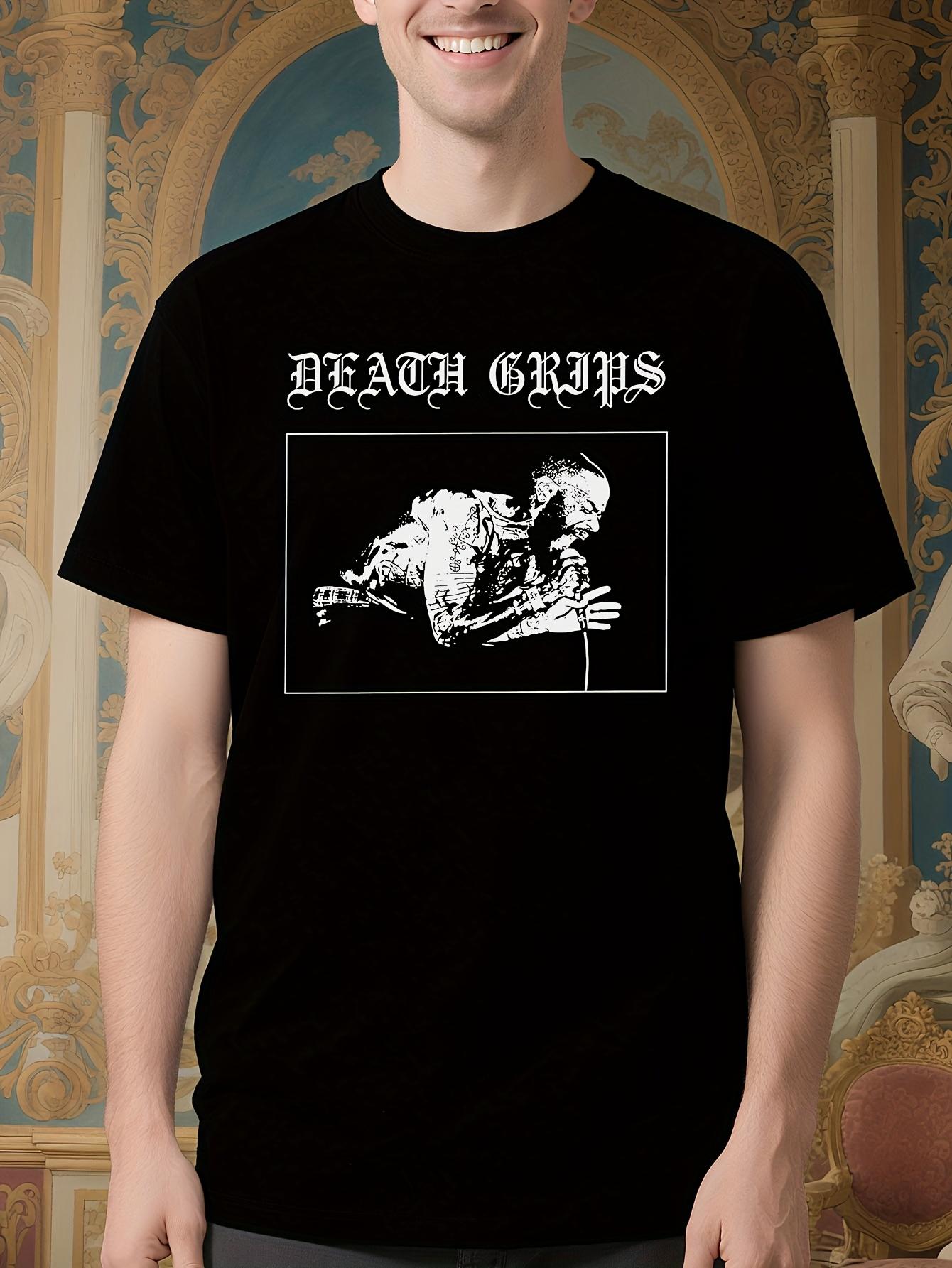 Death Grips Heavy Metal Graphic Tshirt - Black Band Tee w... XXXL