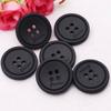 Button Coat Buttons Resin Black Suit Men'S And Women'S Trench Coat Buttons Pants Buttons Jacket Buttons Woolen Sweater Buttons Round