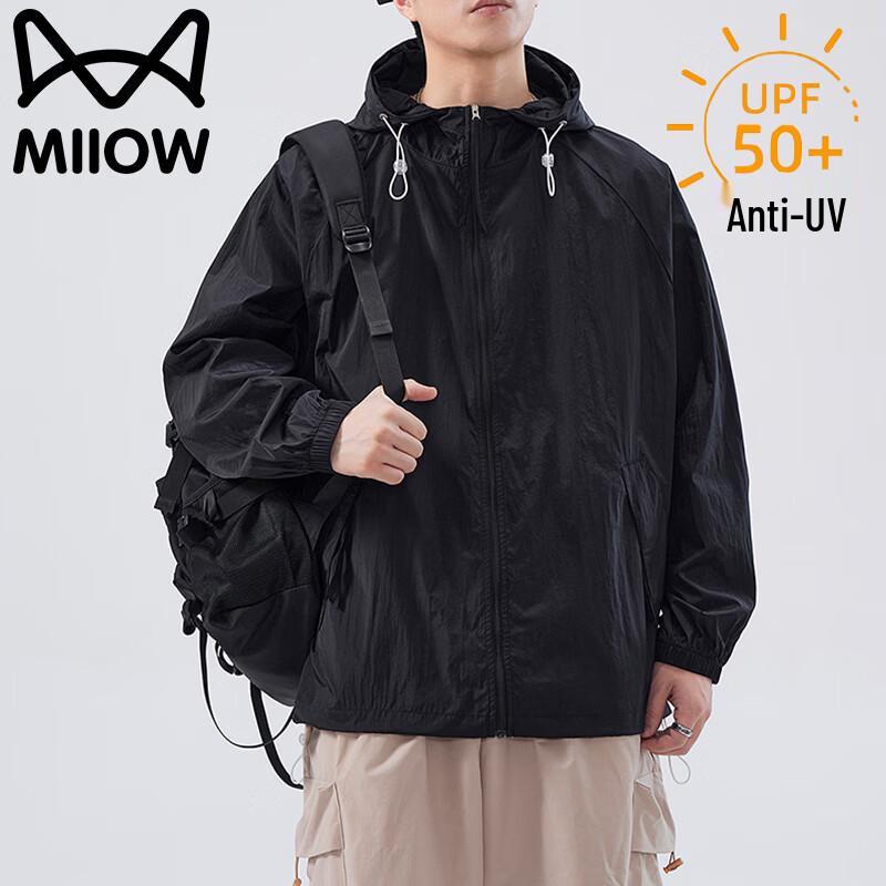 MiiOW Men s Lightweight UV Protection Sun Hoodie S