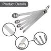 5PCS Spoons Measuring Spoons For Baking Seasoning Small Important Tool Kitchen For Cooking Seasonings/Milk Powder Part Stainless